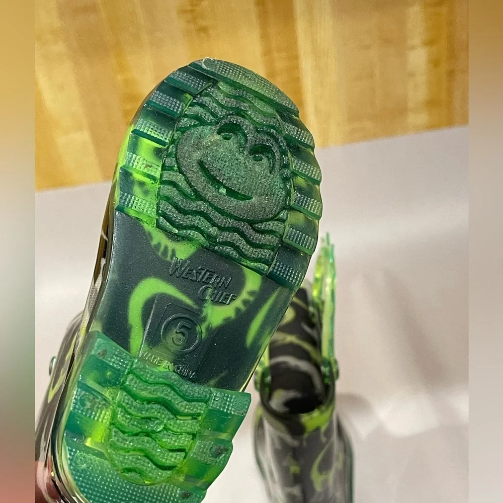 Wetern Chief Toddler Wade Dino Rain Boot